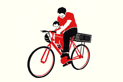 De la serie a dos tintas