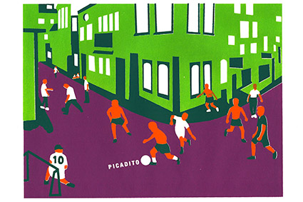 De la serie a cuatro tintas