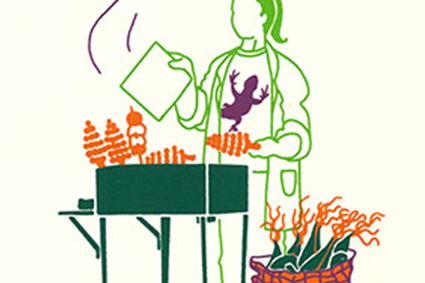 De la serie a cuatro tintas