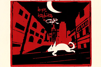 De la serie a dos tintas